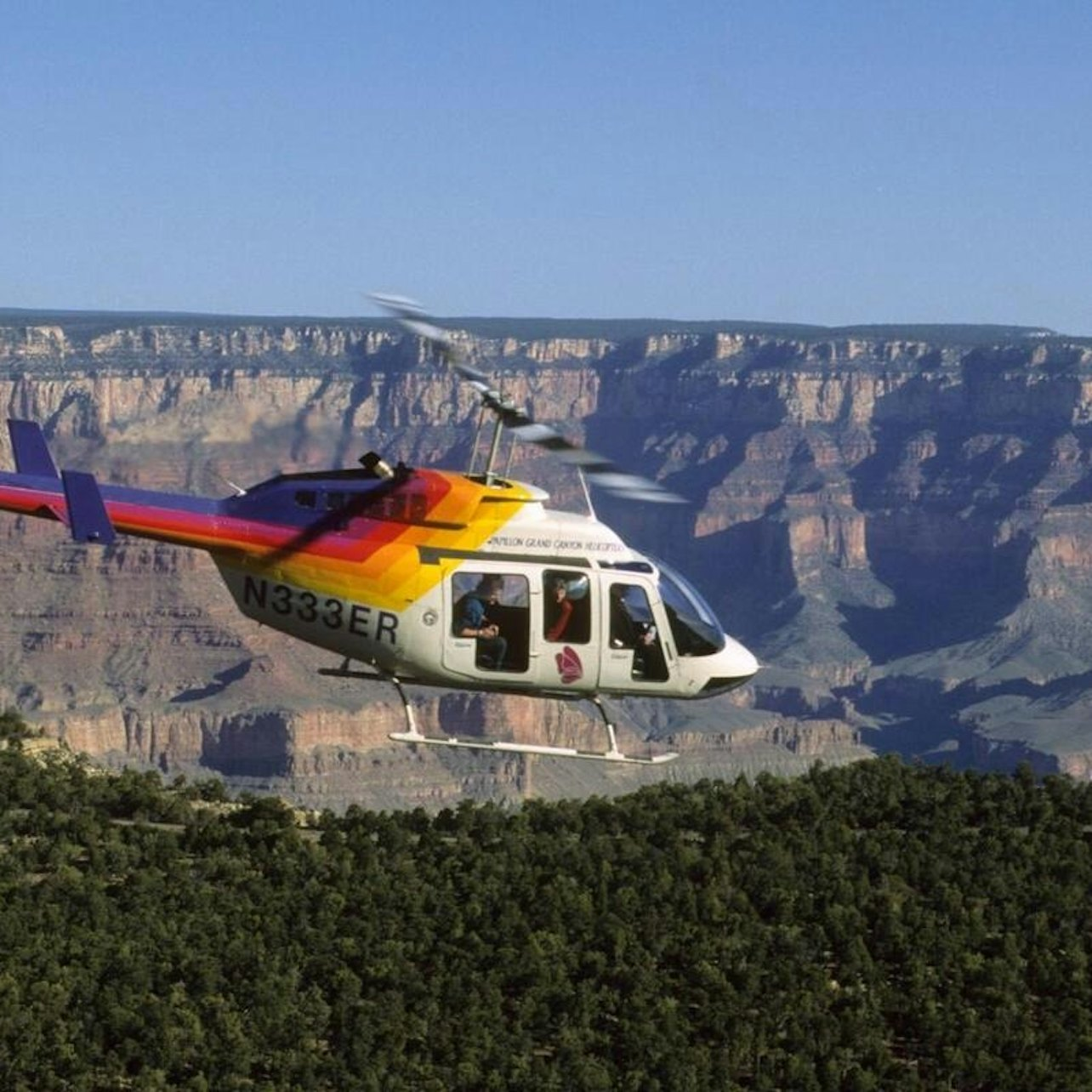 Grand Canyon South Rim Bus Tour + Helicopter Flight - Photo 1 of 7